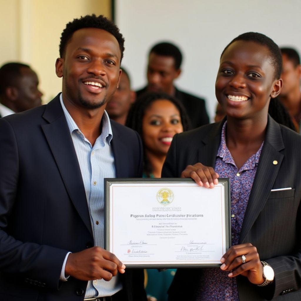 graduation ceremony financial training program certificate Ghana