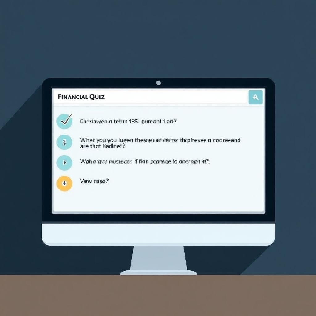 Interactive Financial Quizzes